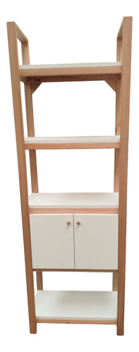 Estantería Librero Organizador Biblioteca Madera C/puertas Miel
