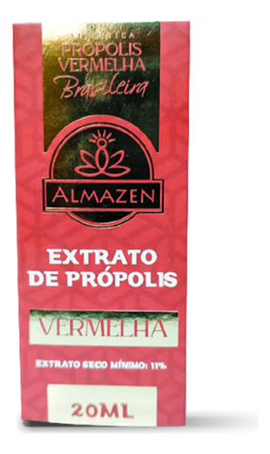 Extrato De Propolis Vermelho 20ml - Almazem