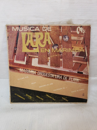 Música De Lara En Marimba Disco Lp Vinilo Acetato