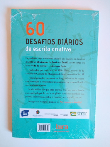 Livro Vida De Escritor - Desafios Diários