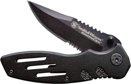 Smith & Wesson Extreme Ops Swa24s Cuchillo Plegable Ss