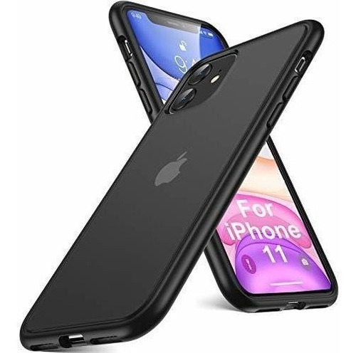 Funda Compatible Con iPhone 11 Bumper Color Negro