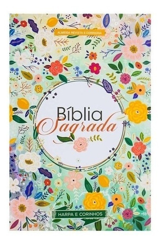 Bíblia Sagrada Rc Capa Dura Com Harpa, De Almeida Revista E Corrigida., Vol. 1. Editora Ebenezer, Capa Dura Em Português, 2022