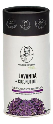 Desodorante Esencias Naturales - Green Doctor Fragancia Lavanda