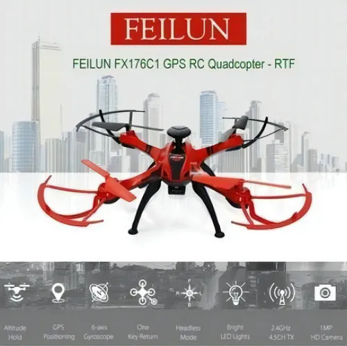 Drone Feilun FX176C1 con c mara Env o gratis