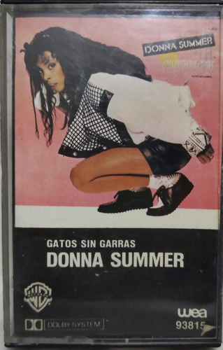 Donna Summer  Gatos Sin Garras Cassete Argentina 1984