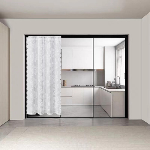 Cortina Floral De Encaje Cortina Decoración 150x200cm