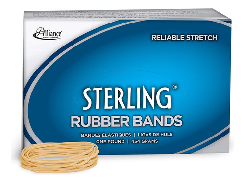 Bandas De Goma Sterling, Tamaño 19, Caja De 1 Lb (apro...