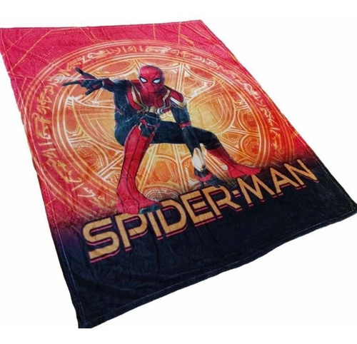 Cobertor Con Borrega Spider Man Matrimonial Providencia