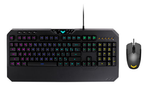 Combo Asus Gaming Usb 2 En 1 Mouse Teclado Tuf Gaming Ub