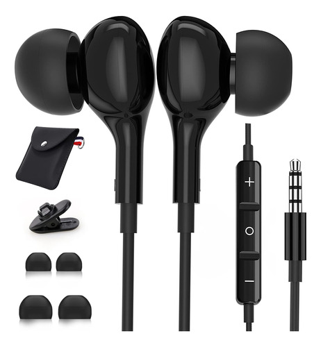 Gsangoo Auriculares Botón 3,5 Mm Con Micrófono, Samsung A14