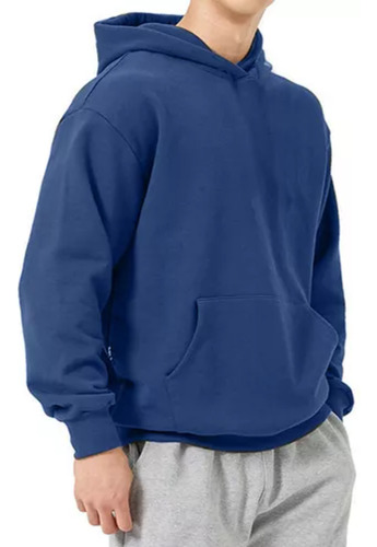 Sudadera De Color Liso Para Hombre, Chaqueta Talla Grande