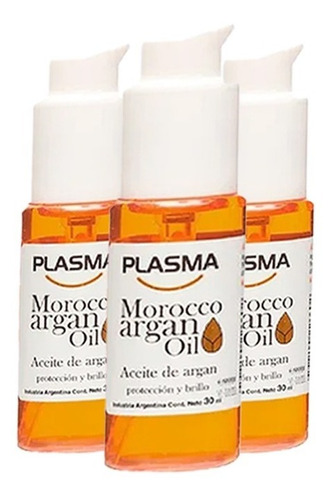 Serum Morocco Argán Oil 30ml Plasma X3unid.