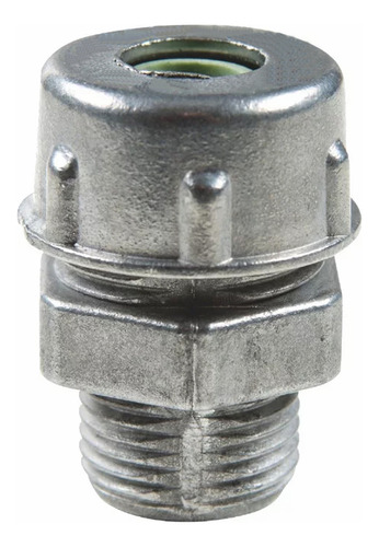 Conector Prensa Cabo Alumínio Bsp/gas 3/4 Ip52 Curto Wetzel