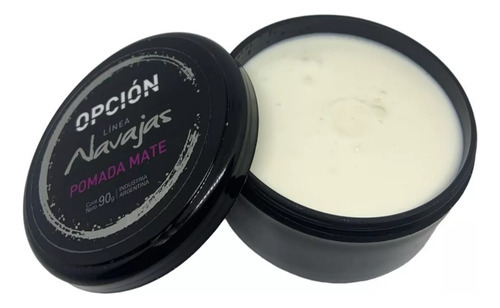 Pomada Mate Cera De Peinar Pelo Cabello Opcion Navajas 90g