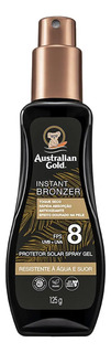 Protetor Solar Australian Gold Fps 8 125ml - 120g Australian Gold Protetor Solar Solar