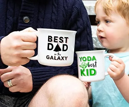 Star Wars Best Dad Darth Vader Y Yoda Best Kid Tazas De Cerá