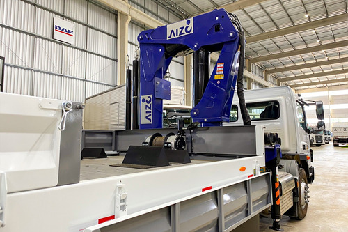 Caminhão Mercedes-benz Atego 2730 Guindaste E Plataforma