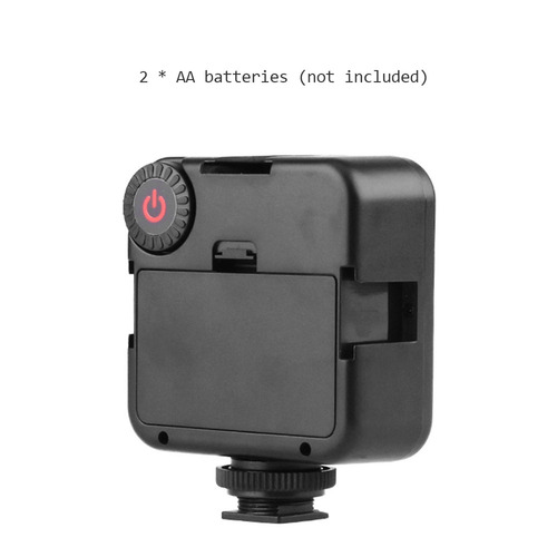 Portátil Câmera Foto Iluminação Led Vídeo Fotografia Fill