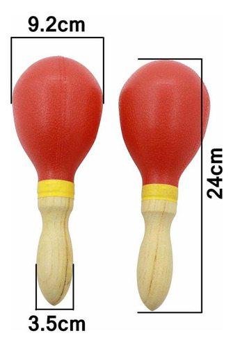 Maracas Sonajero Aprendizaje Musical Juguete Educativo