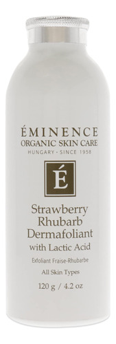 Eminence, Dermaexfoliante De Ruibarbo Y Fresa, 4.2 Onzas