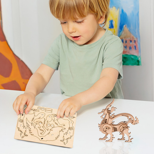 Puzle 3d Educativo Infantil Diy Pu 1007