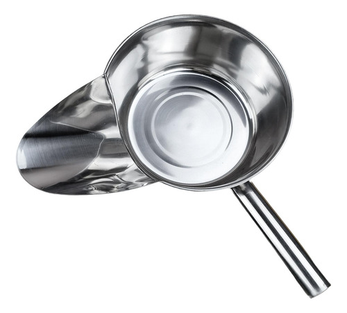 Cuchara Para Freír Patatas Fritas, Herramienta 21cm Derecha