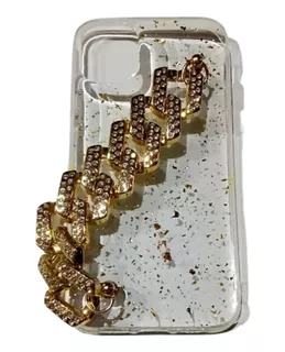 Funda Protector Para iPhone Transparente Correa