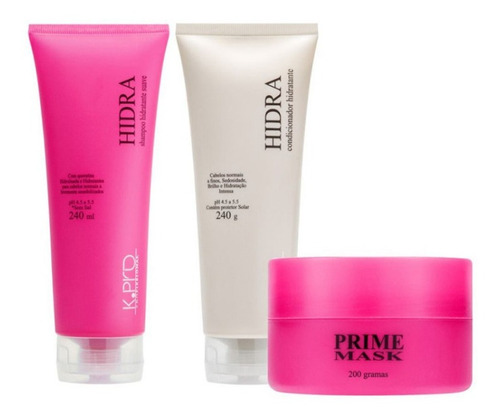 Kit Profissional Shampoo E Condionador Hidratação Com Pump