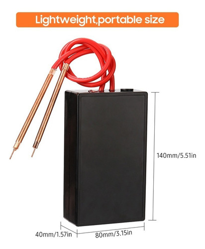 Para Mini Máquina De Solda A Ponto Soldador Portátil Diy