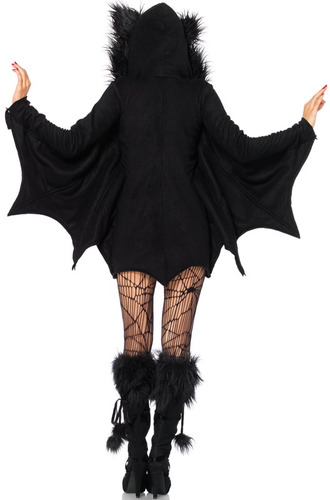 Disfraz De Murciélago Sexy Para Mujer Talla: M Halloween