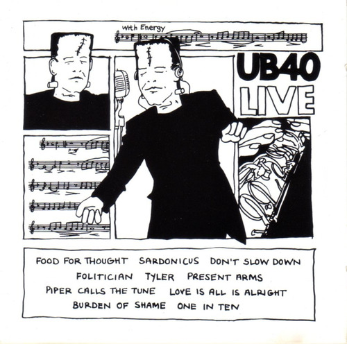 Ub40 - Ub40 Live / Cd Excelente Estado