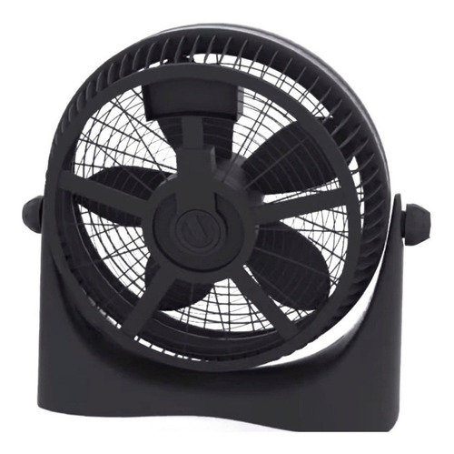 Imagen 2 de 2 de Ventilador de pared y de piso Indelplas IV12 negro con 5 palas de plástico, 12" de diámetro 220 V