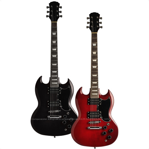 Imagen 7 de 8 de Guitarra Electrica Sg Special + Amplificador 10w + Funda