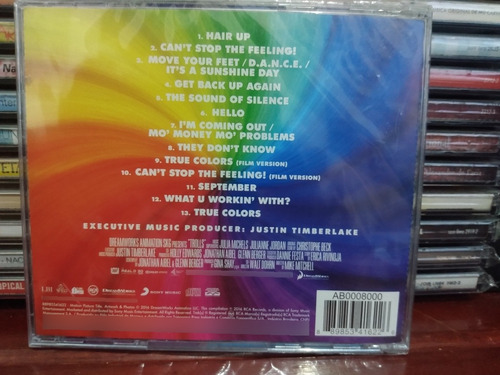 Cd Trolls Trilha Filme Com Justin Timberlake Novo Lacrado