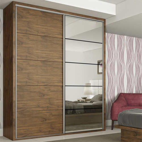 Guarda-roupa 2 Portas Deslizantes Tw101e Nn - Dalla Costa