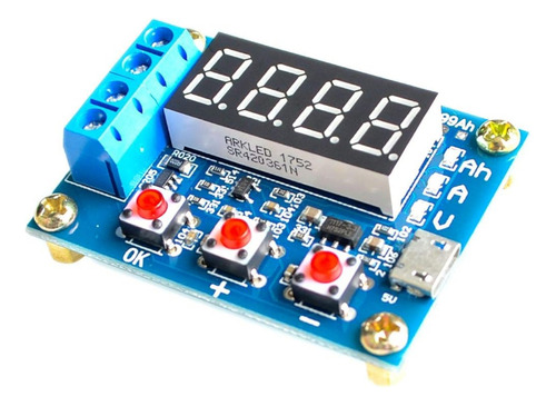 Arduino Probador De Bateria De Litio Zb2l3