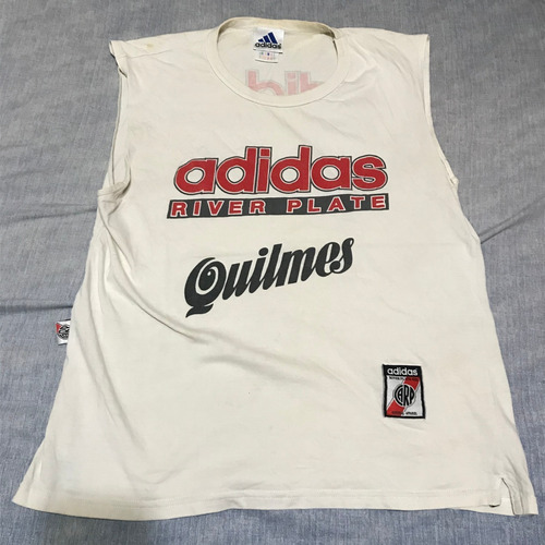Imagen 2 de 7 de Camiseta Musculosa River Entrenamiento 1996 1997 Gallardo S