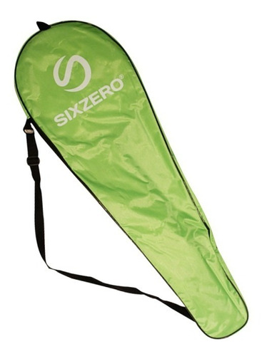 Imagen 6 de 9 de 2 Raquetas Badminton + 2 Plumas + Funda Sixzero Kit Combo