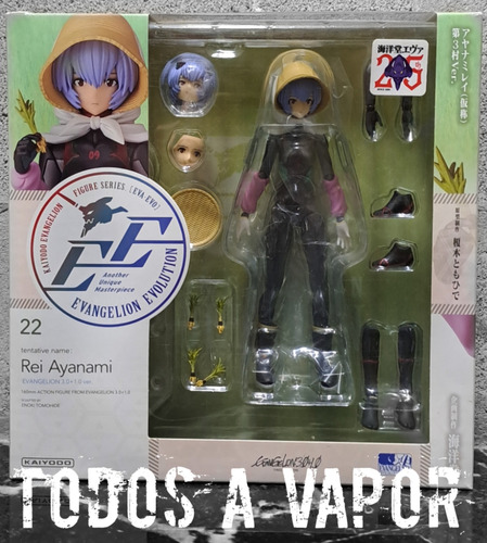 Figura Rei Ayanami Evangelion Evolution 22 Kaiyodo