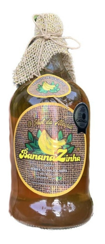 Cachaça Bananazinha Pinga De Banana Bananinha 900ml