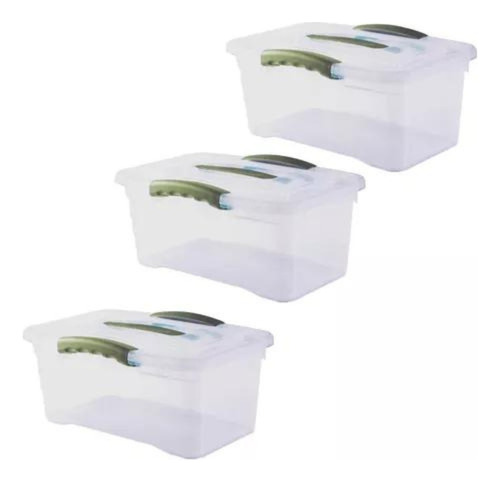 Caja Organizadora Plástico 6 Litros 33x22x15  Wco.