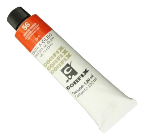 Corfix Tinta A Oleo 120ml Cor do óleo Laca Gerânio 58