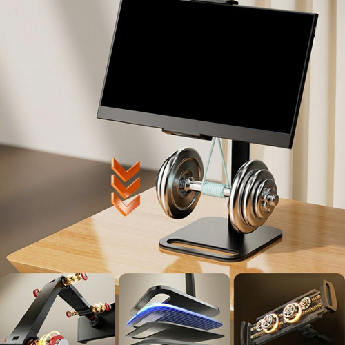 Suporte Portátil Para Mesa De , Suporte Para 3 Seções