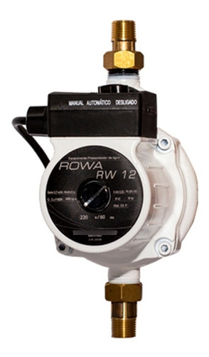 Mini Pressurizador Rowa Rw12 Cerâmica