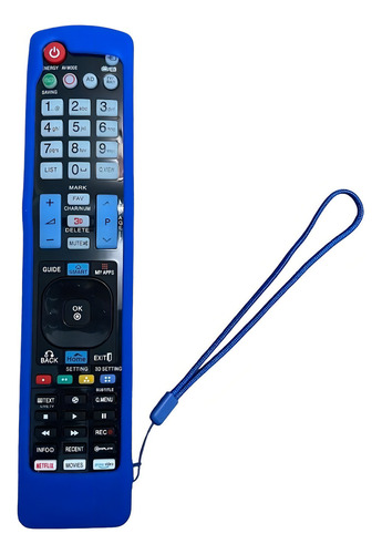 Funda Para Control LG Akb72914202 Akb73615362 Azul