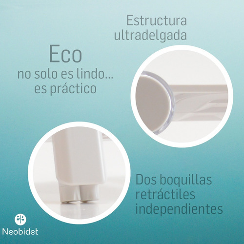 Imagen 2 de 10 de Bidet Para Inodoro Ducha Grifería Adaptable Bidet Matic Plus