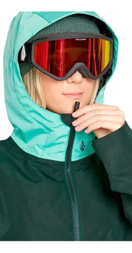 Campera Snow Mujer Volcom Anorak Ashfield Nieve