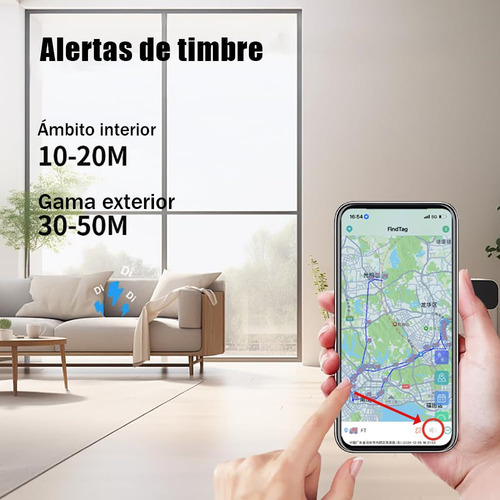 Gps - Find Tag, Localizador Gps Para Llaves, Cartera,