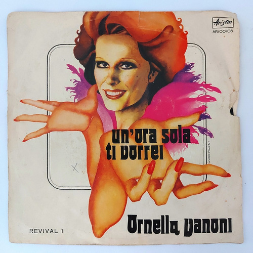 Ornella Vanoni - Un'ora Sola Ti Vorrei  Single 7   Lp